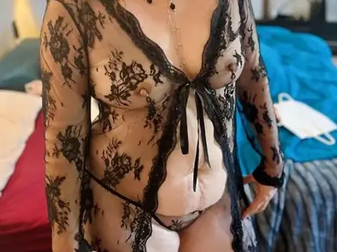 Pairing my sheer lingerie with my new nipple ring necklace. I think they go very well together don’t